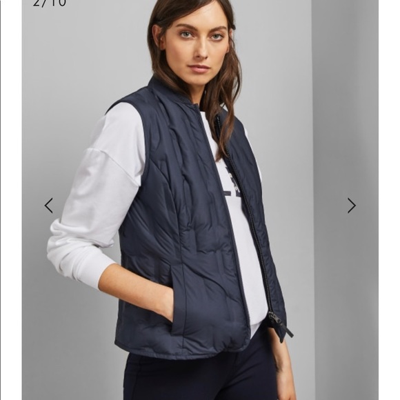 Ted Baker Valioni rain tech navy blue jacket - Picture 4 of 11